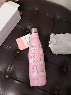 SkinnyDip x Disney London Exclusive Marie Aristocats insulated water bottle